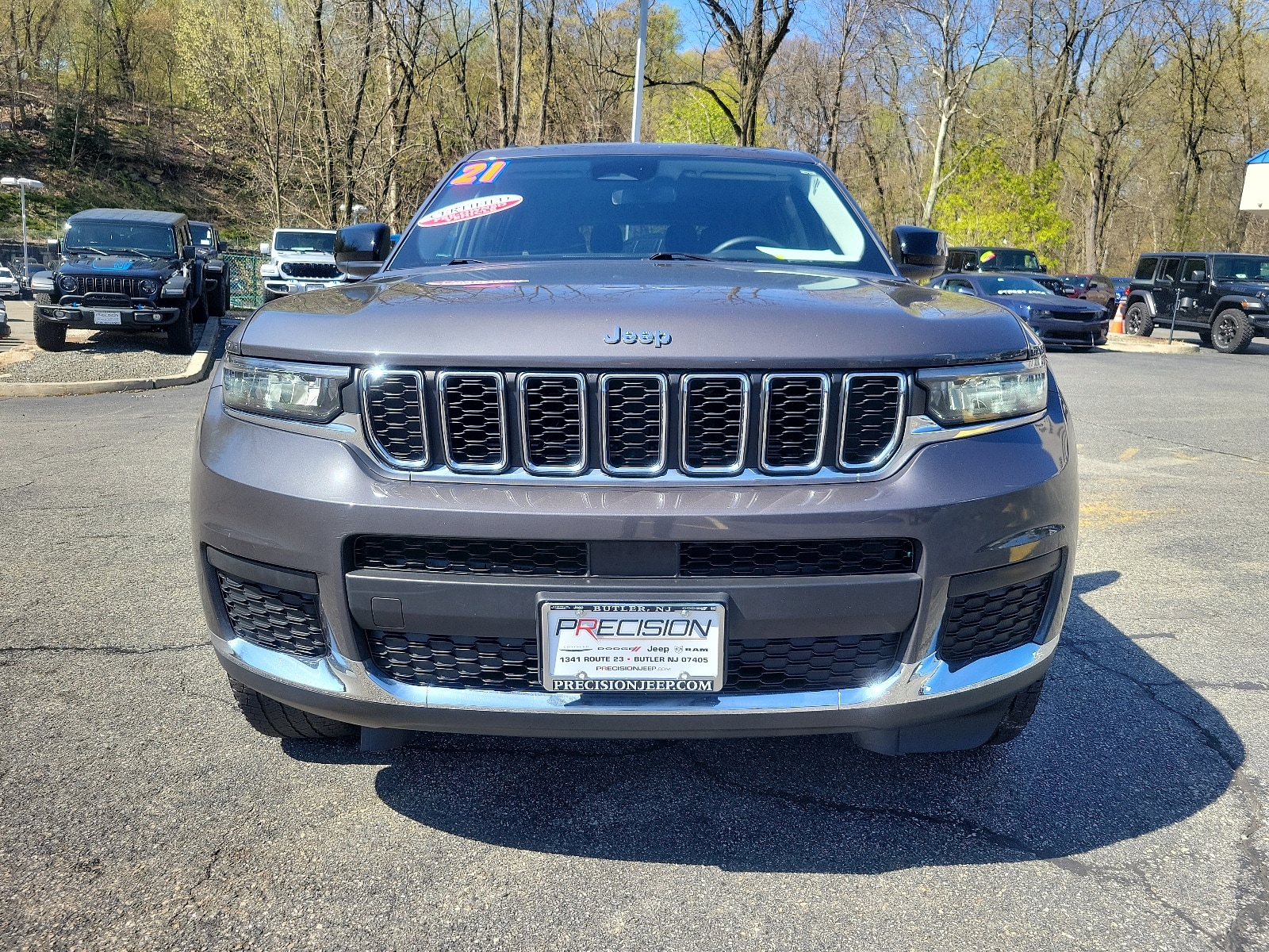 Certified 2021 Jeep Grand Cherokee L Laredo with VIN 1C4RJKAG2M8152753 for sale in Butler, NJ