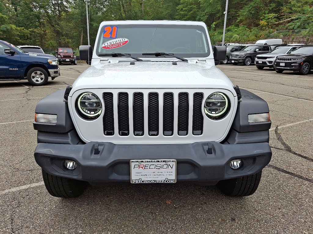 Certified 2021 Jeep Wrangler Unlimited Sport Altitude 4x4 Sport Utility