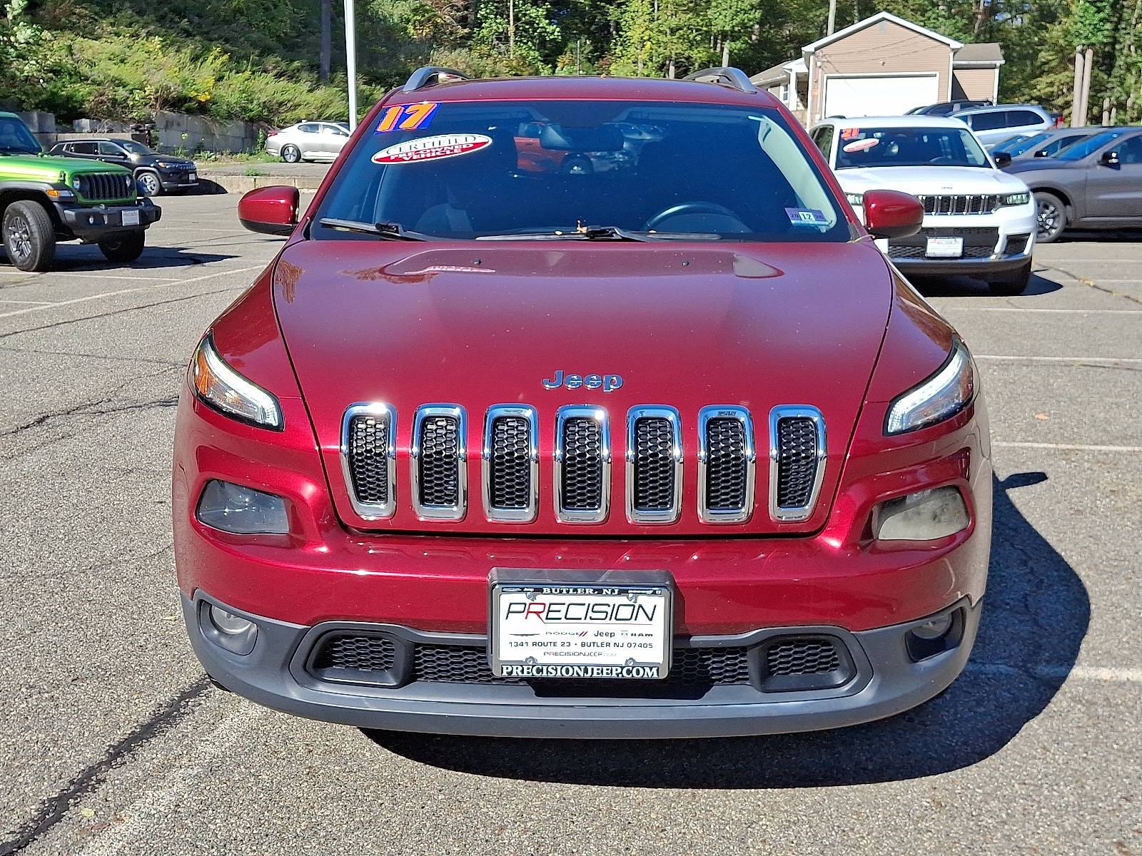 Certified 2017 Jeep Cherokee Latitude with VIN 1C4PJMCS3HW504518 for sale in Butler, NJ