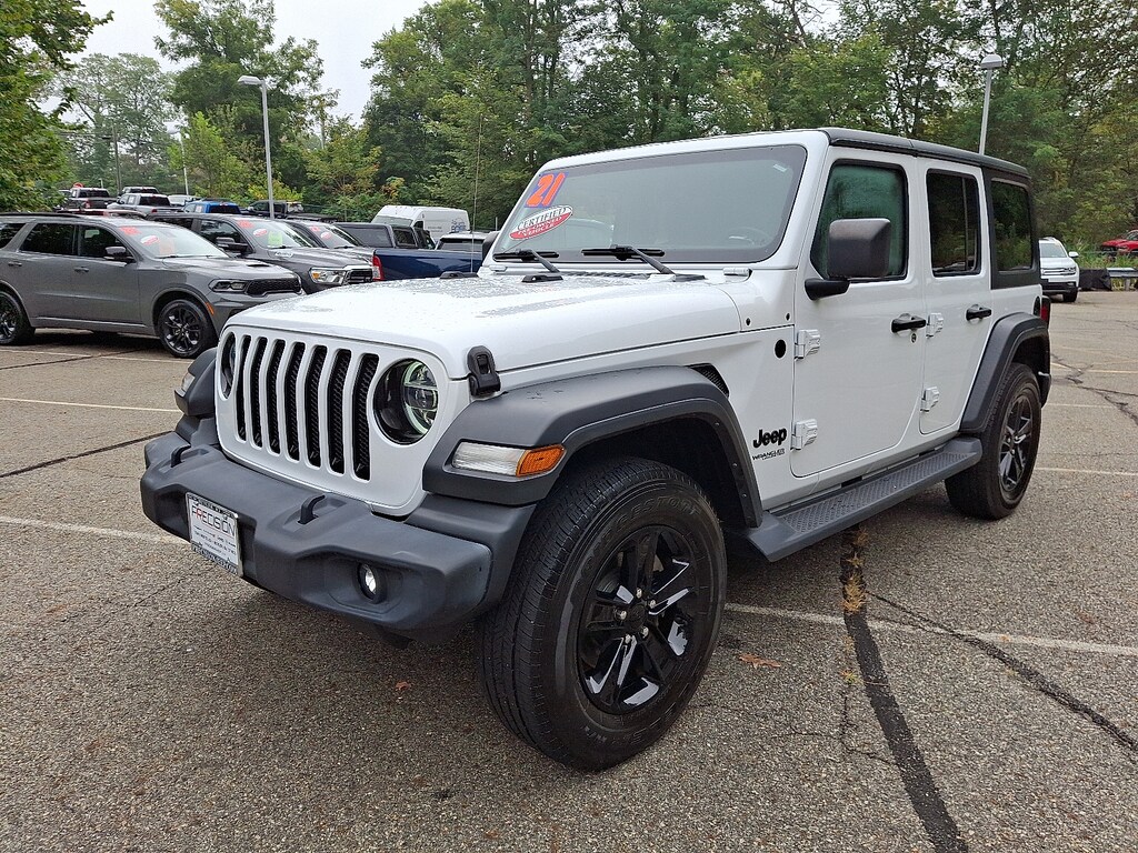 Certified 2021 Jeep Wrangler Unlimited Sport Altitude 4x4 Sport Utility