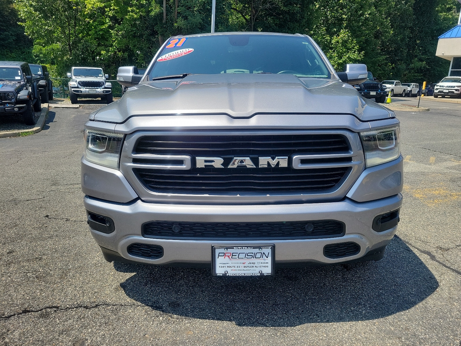 Used 2021 RAM Ram 1500 Pickup Big Horn/Lone Star with VIN 1C6SRFFT4MN648170 for sale in Butler, NJ