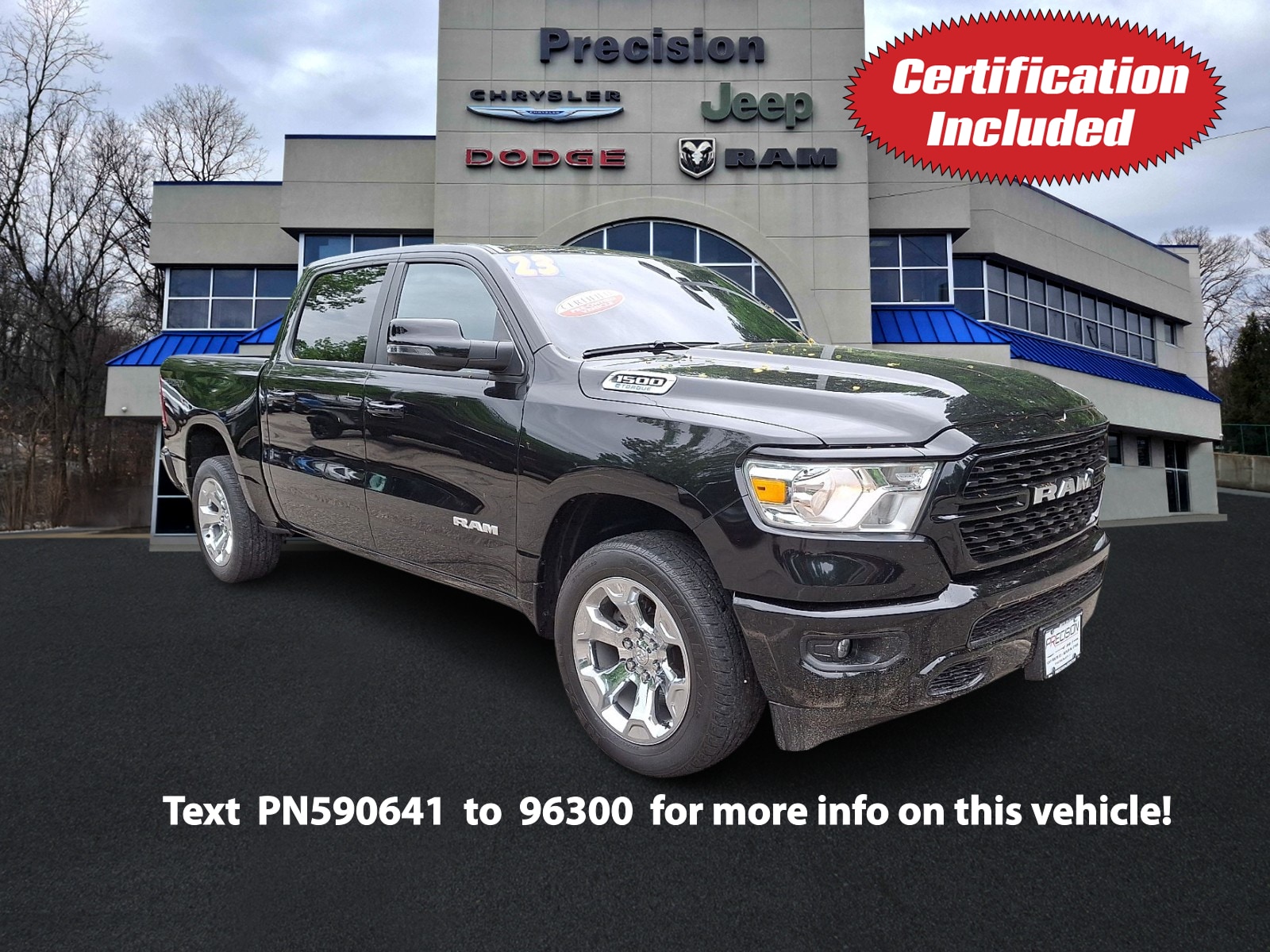 2023 RAM 1500 Big Horn/Lone Star 4x4 Crew Cab 5'7's photo