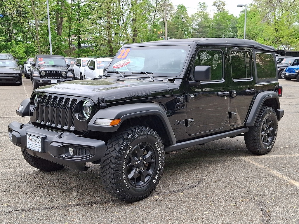 Certified 2023 Jeep Wrangler 4-Door Willys 4x4 Sport Utility