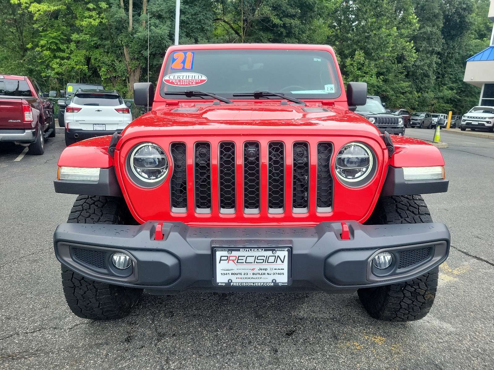 Certified 2021 Jeep Wrangler Unlimited Rubicon with VIN 1C4HJXFG0MW584934 for sale in Butler, NJ