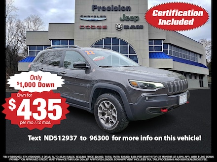 2022 Jeep Cherokee Trailhawk 4x4 Sport Utility