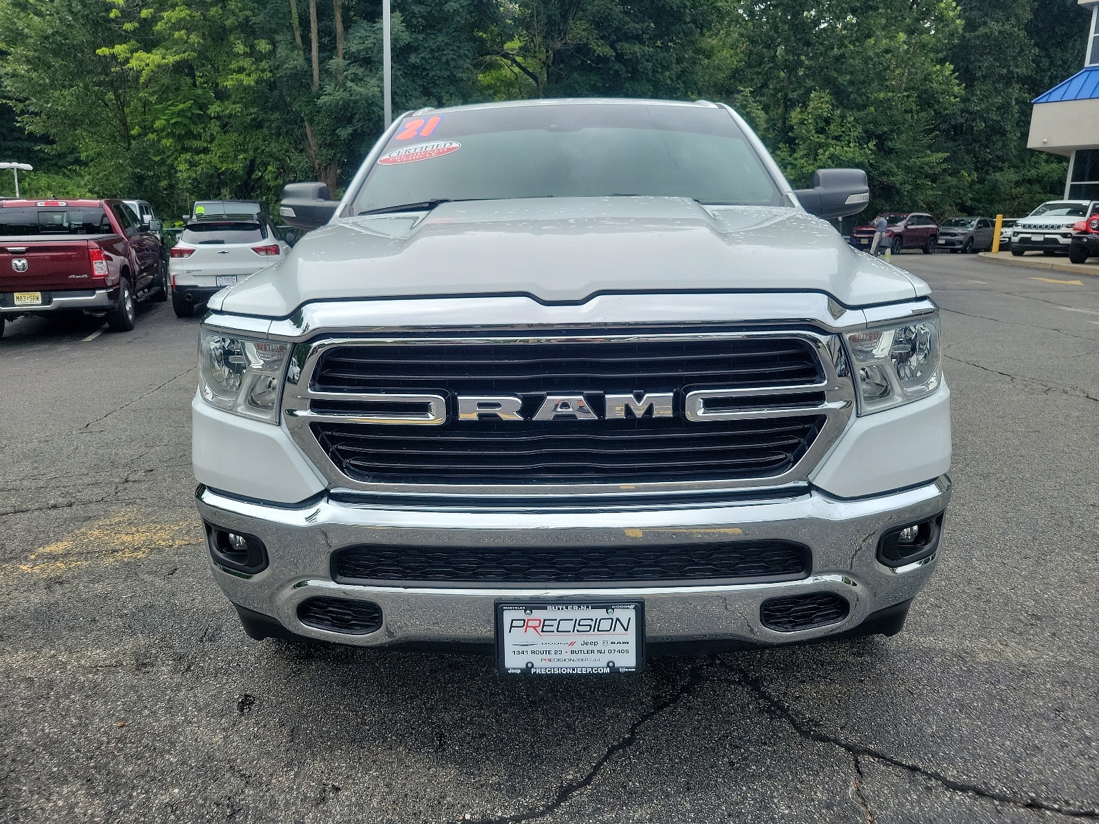 Used 2021 RAM Ram 1500 Pickup Big Horn/Lone Star with VIN 1C6SRFBT0MN656580 for sale in Butler, NJ