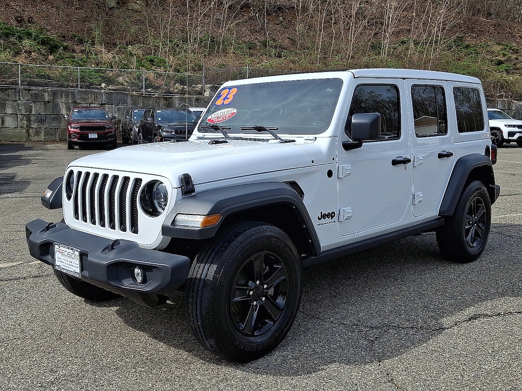 Certified 2023 Jeep Wrangler 4-Door Sport Altitude 4x4 Sport Utility