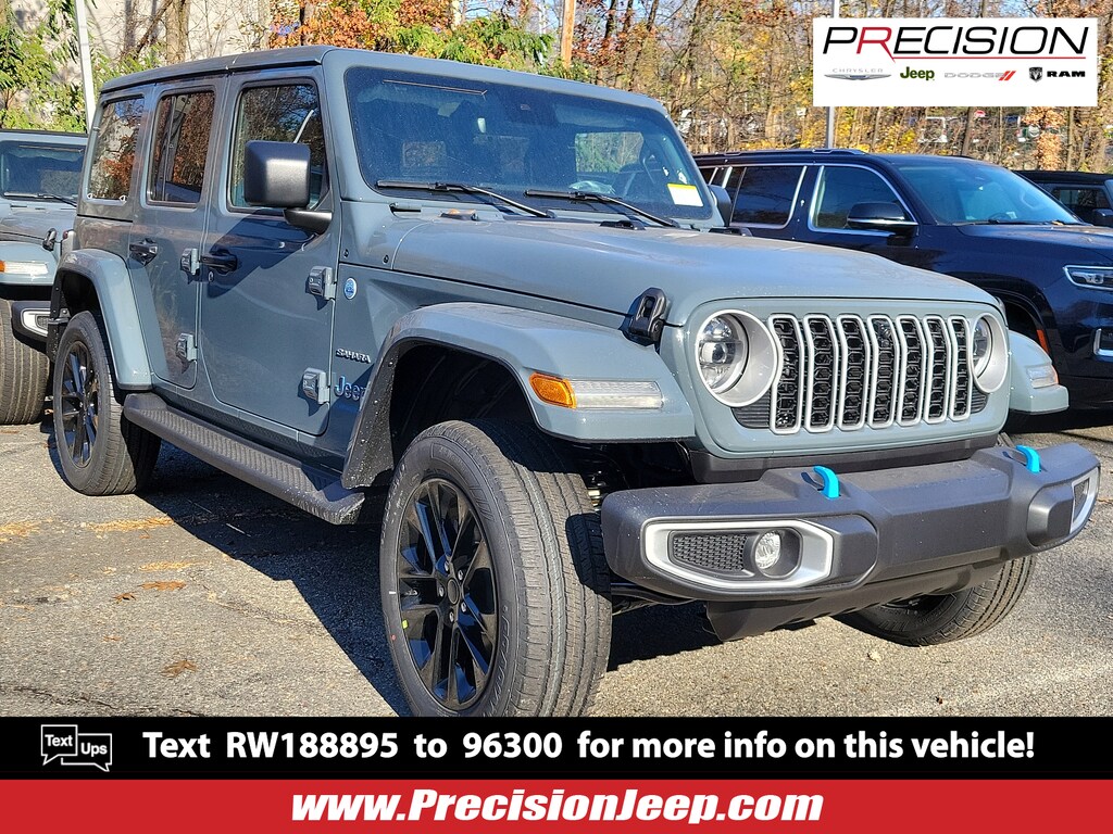 NEW 2024 Jeep Wrangler Sahara 4xe For Sale Butler NJ