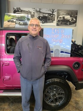 Staff member John Waciuta from 4149bf26c945