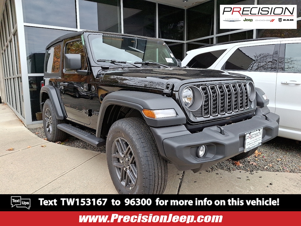 New 2026 Jeep Wrangler 2-Door Sport S 4x4 Sport Utility