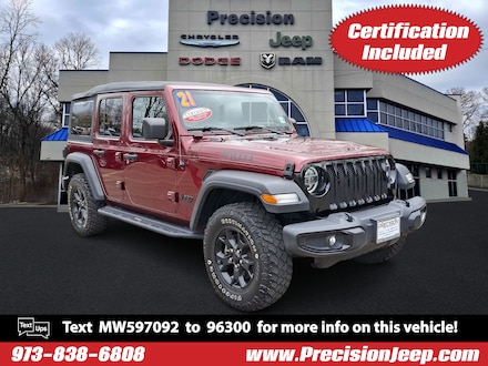 2021 Jeep Wrangler Unlimited Willys 4x4 Sport Utility