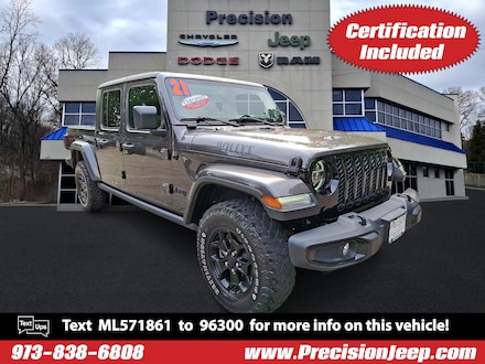 2021 Jeep Gladiator Willys 4x4 Crew Cab