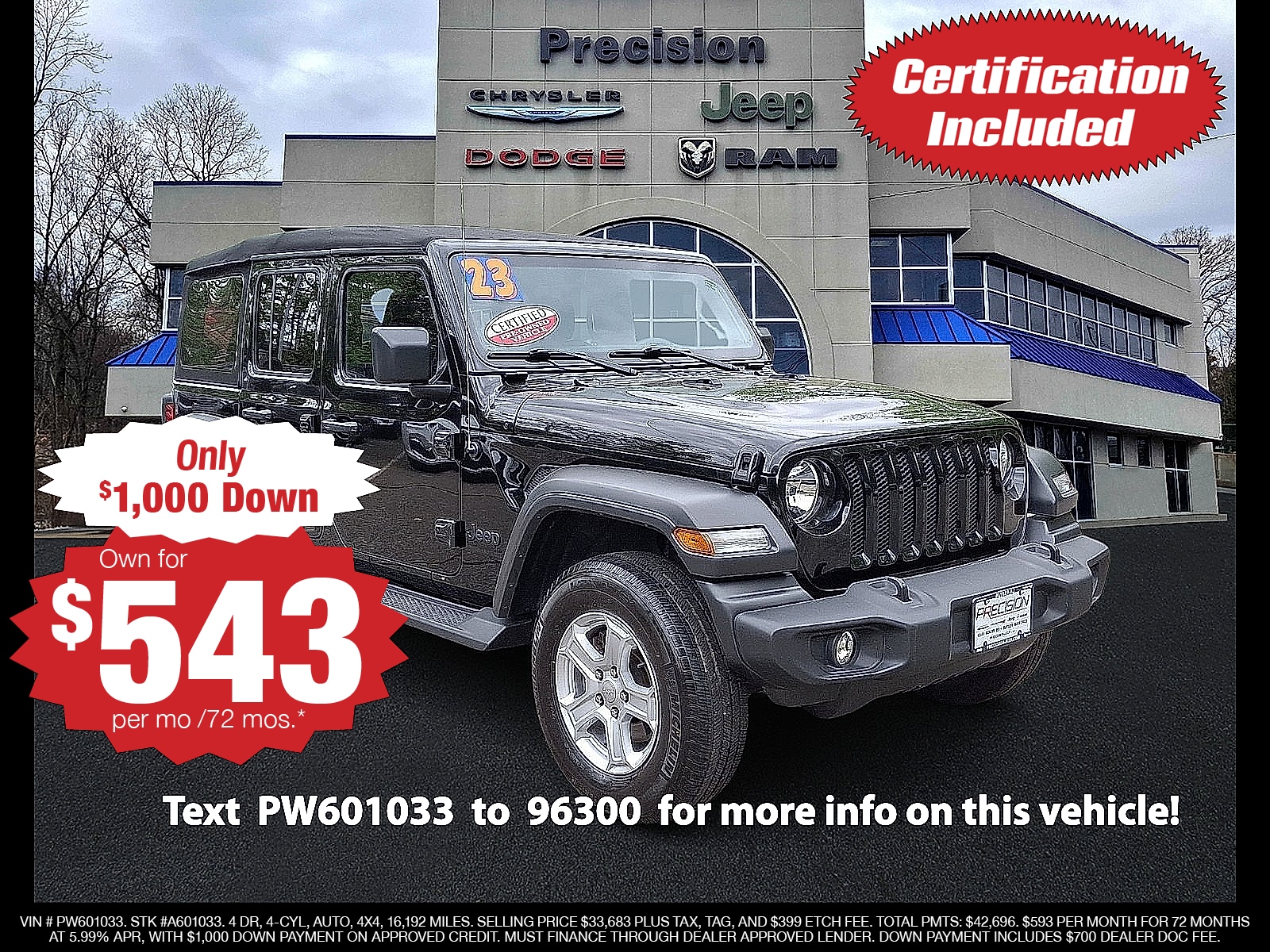 2023 Jeep Wrangler 4-Door