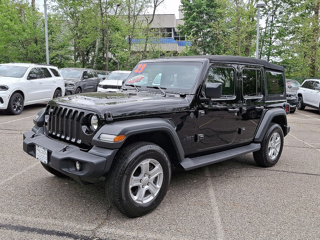 Used 2023 Jeep Wrangler 4-Door Sport S 4x4 Sport Utility