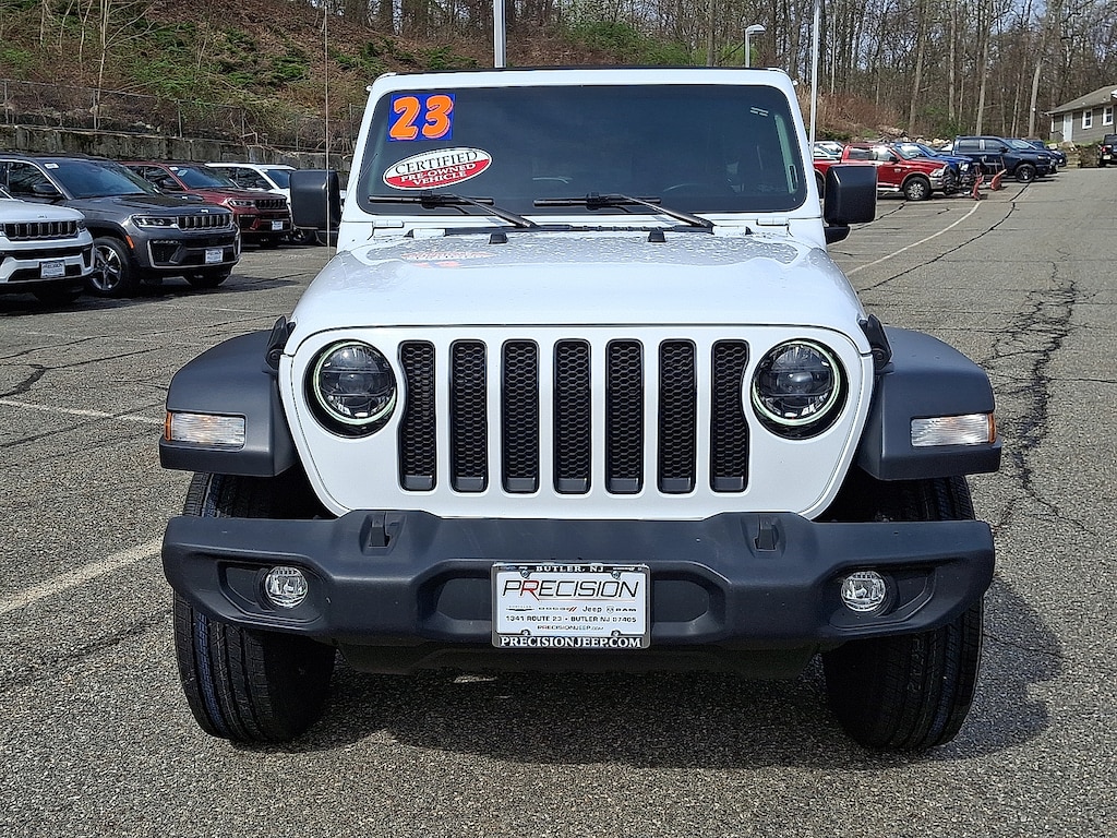 Certified 2023 Jeep Wrangler 4-Door Sport Altitude 4x4 Sport Utility