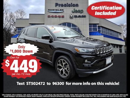 2025 Jeep Compass Limited 4x4 Sport Utility