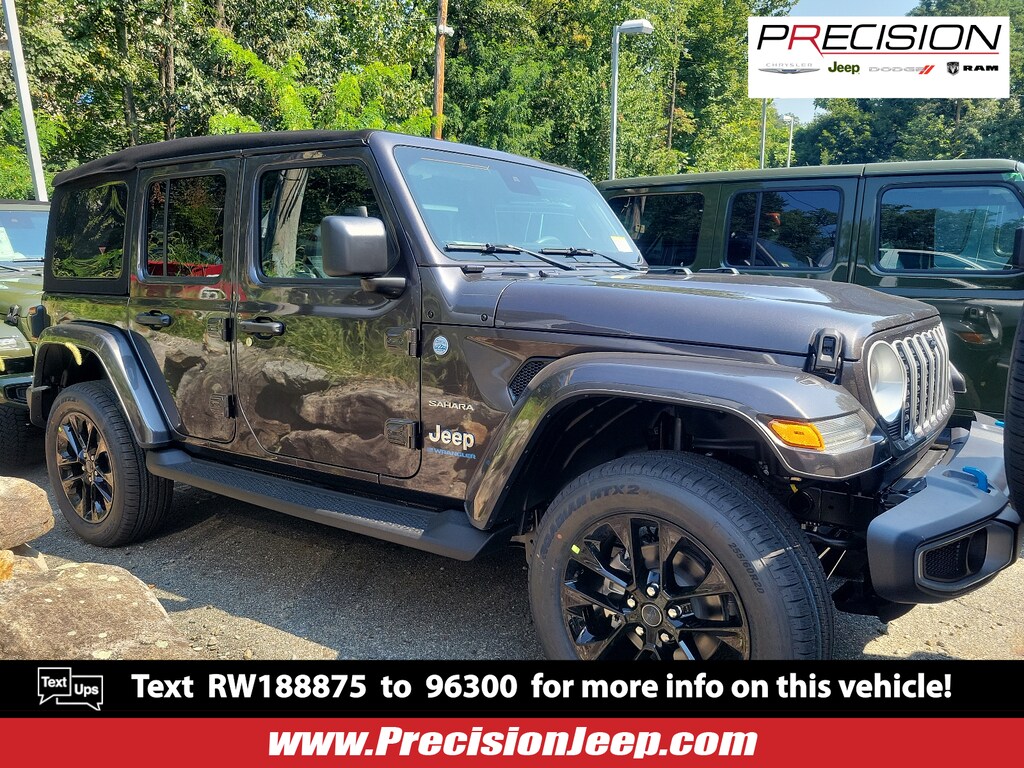 NEW 2024 Jeep Wrangler Sahara 4xe For Sale Butler NJ