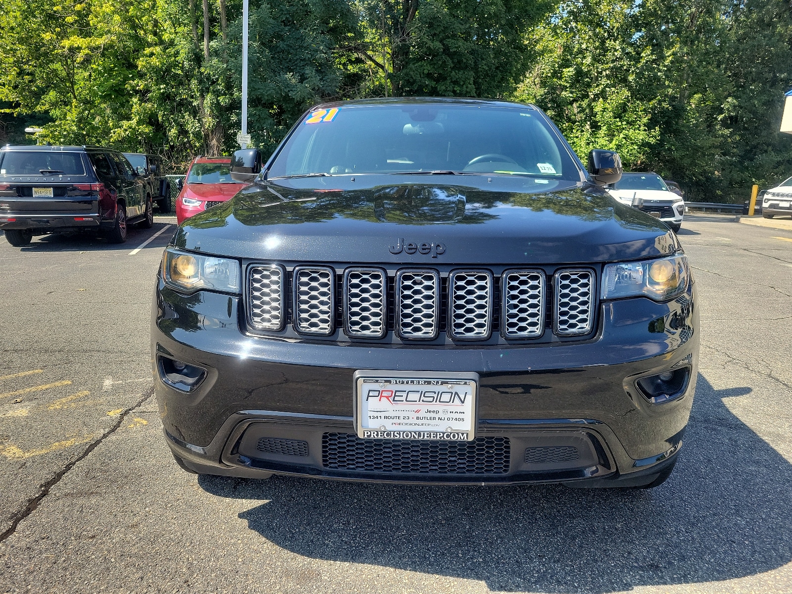 Certified 2021 Jeep Grand Cherokee Laredo X with VIN 1C4RJFAG8MC542017 for sale in Butler, NJ