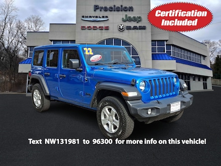 2022 Jeep Wrangler Unlimited Sport S 4x4 Sport Utility