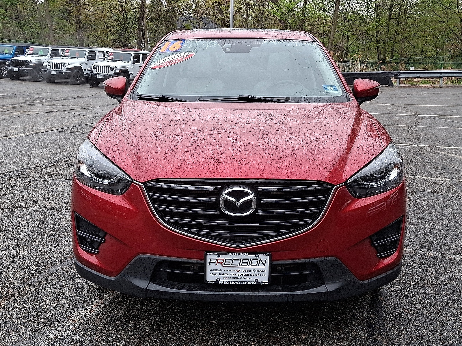 Certified 2016 Mazda CX-5 Grand Touring with VIN JM3KE4DY9G0740777 for sale in Butler, NJ