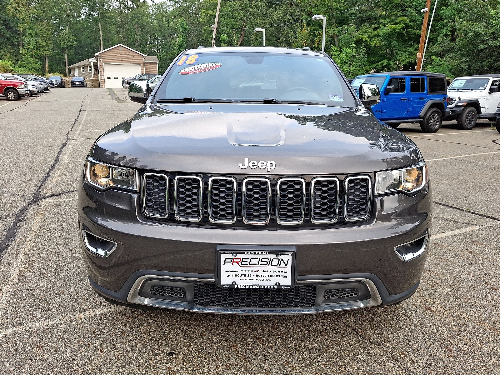 Certified 2018 Jeep Grand Cherokee Limited with VIN 1C4RJFBG3JC204289 for sale in Butler, NJ