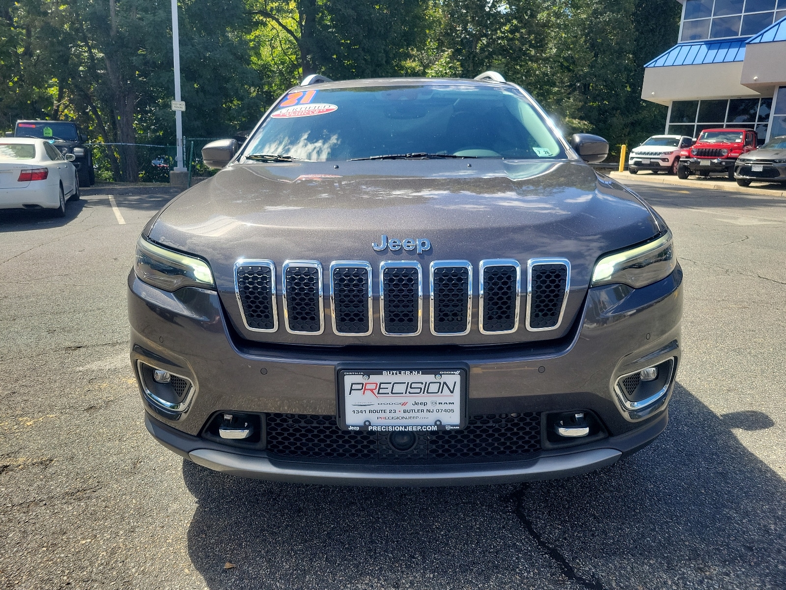 Certified 2021 Jeep Cherokee Limited with VIN 1C4PJMDX7MD216193 for sale in Butler, NJ