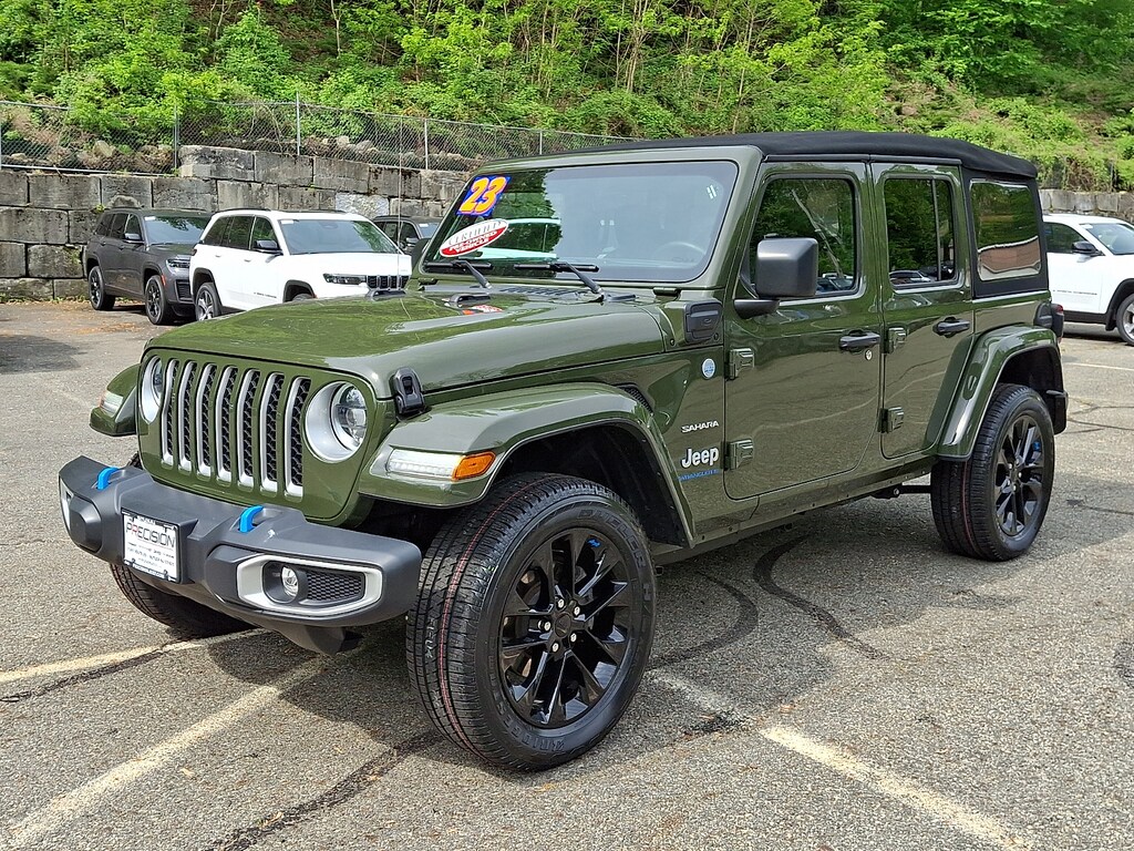 Used 2023 Jeep Wrangler 4xe Sahara 4x4 Sport Utility