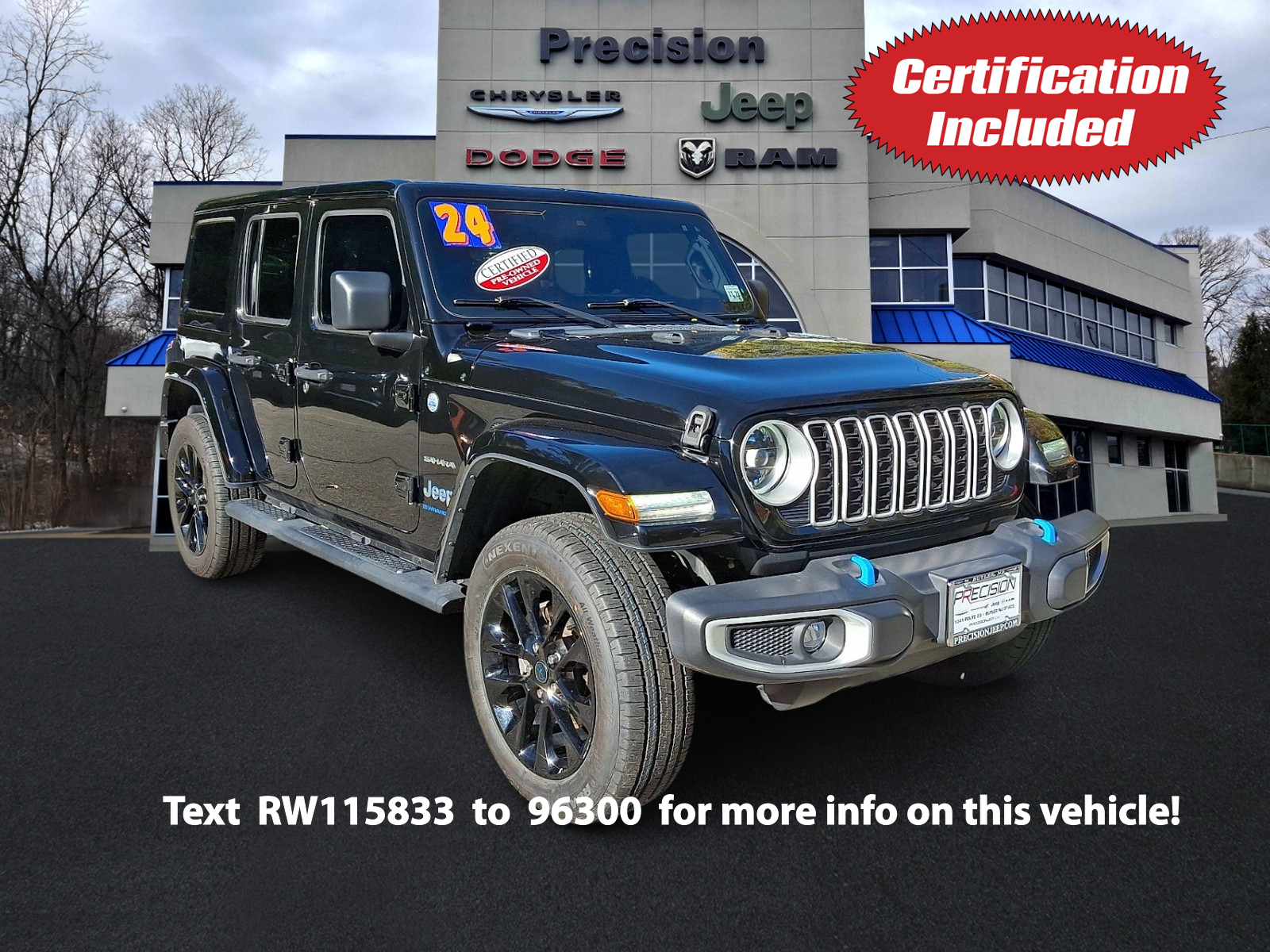 2024 Jeep Wrangler 4xe Sahara 4xe Sport Utility