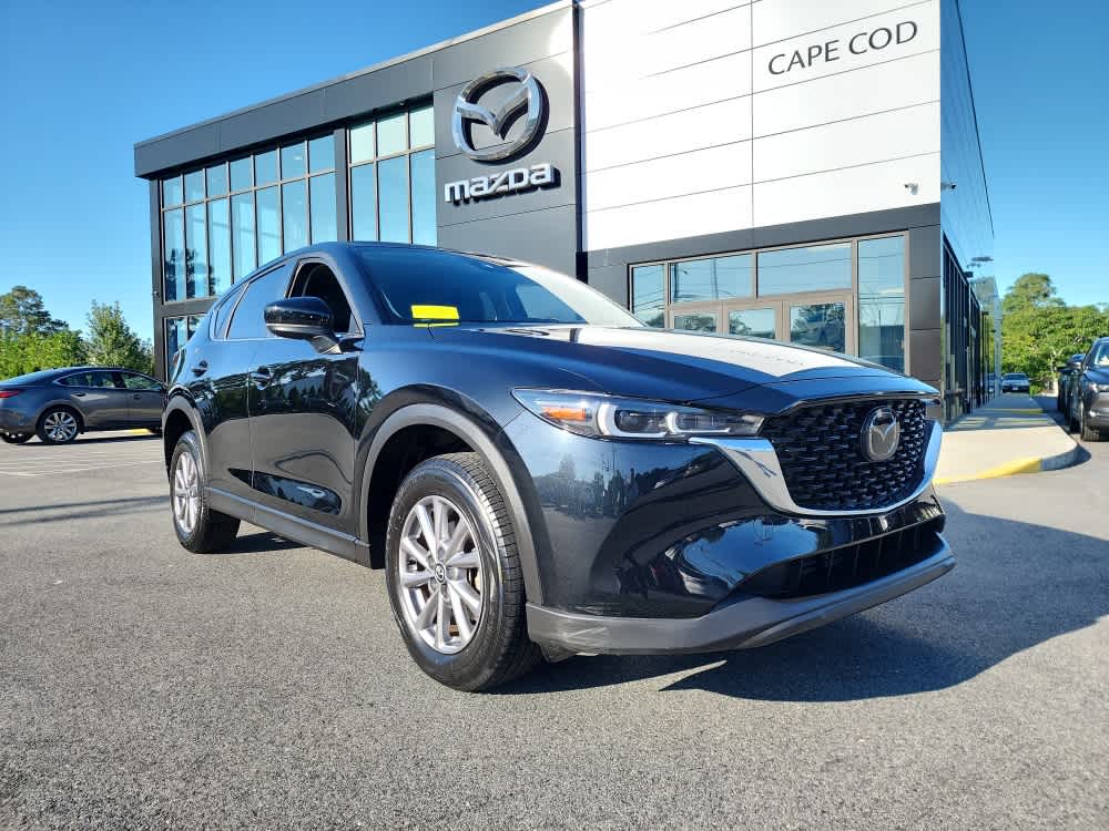 Certified 2022 Mazda CX-5 S Select Package with VIN JM3KFBBMXN0541221 for sale in Hyannis, MA