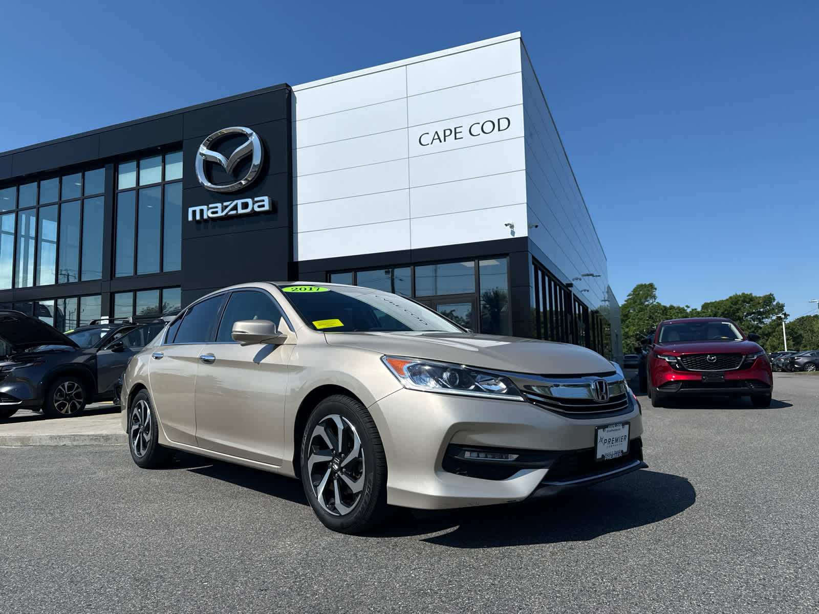 Used 2017 Honda Accord EX-L with VIN 1HGCR2F80HA189865 for sale in Barnstable, MA