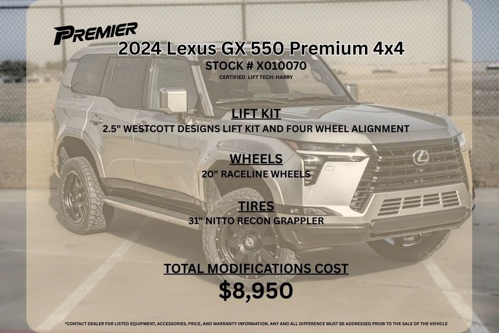 Used 2024 Lexus GX 550 Premium SUV