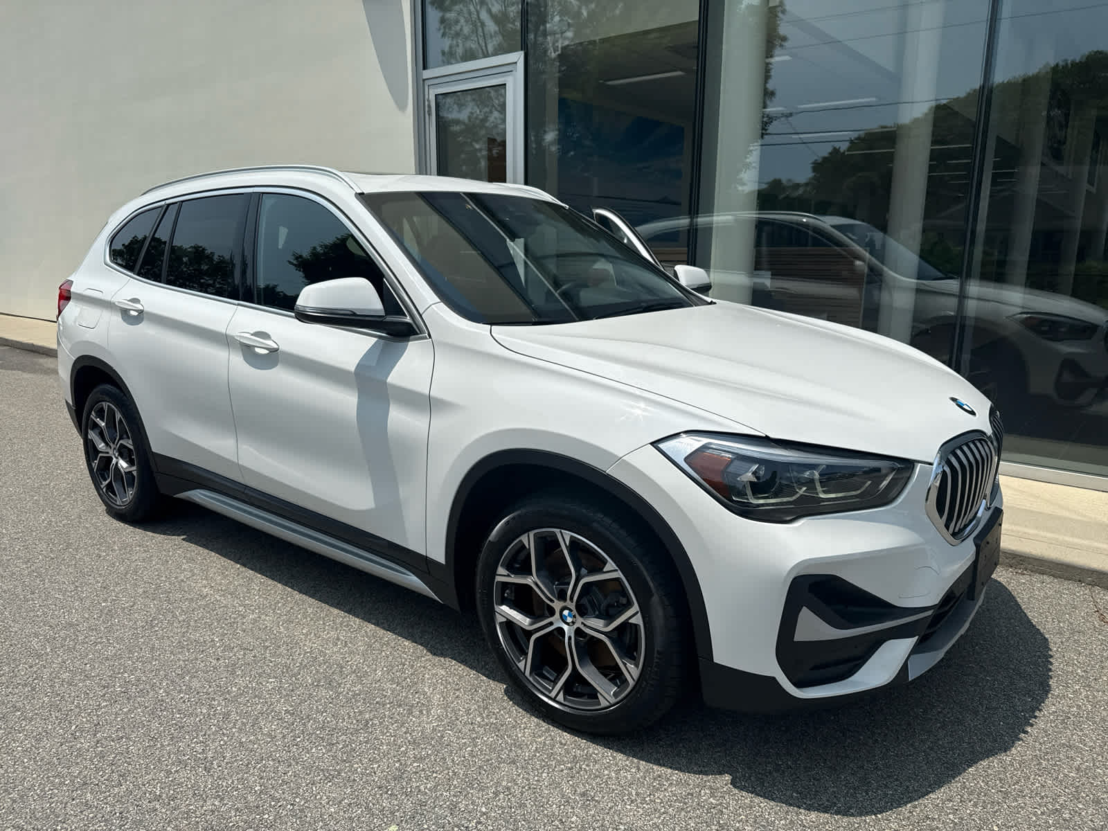 Certified 2022 BMW X1 28i with VIN WBXJG9C03N5V17628 for sale in Hyannis, MA