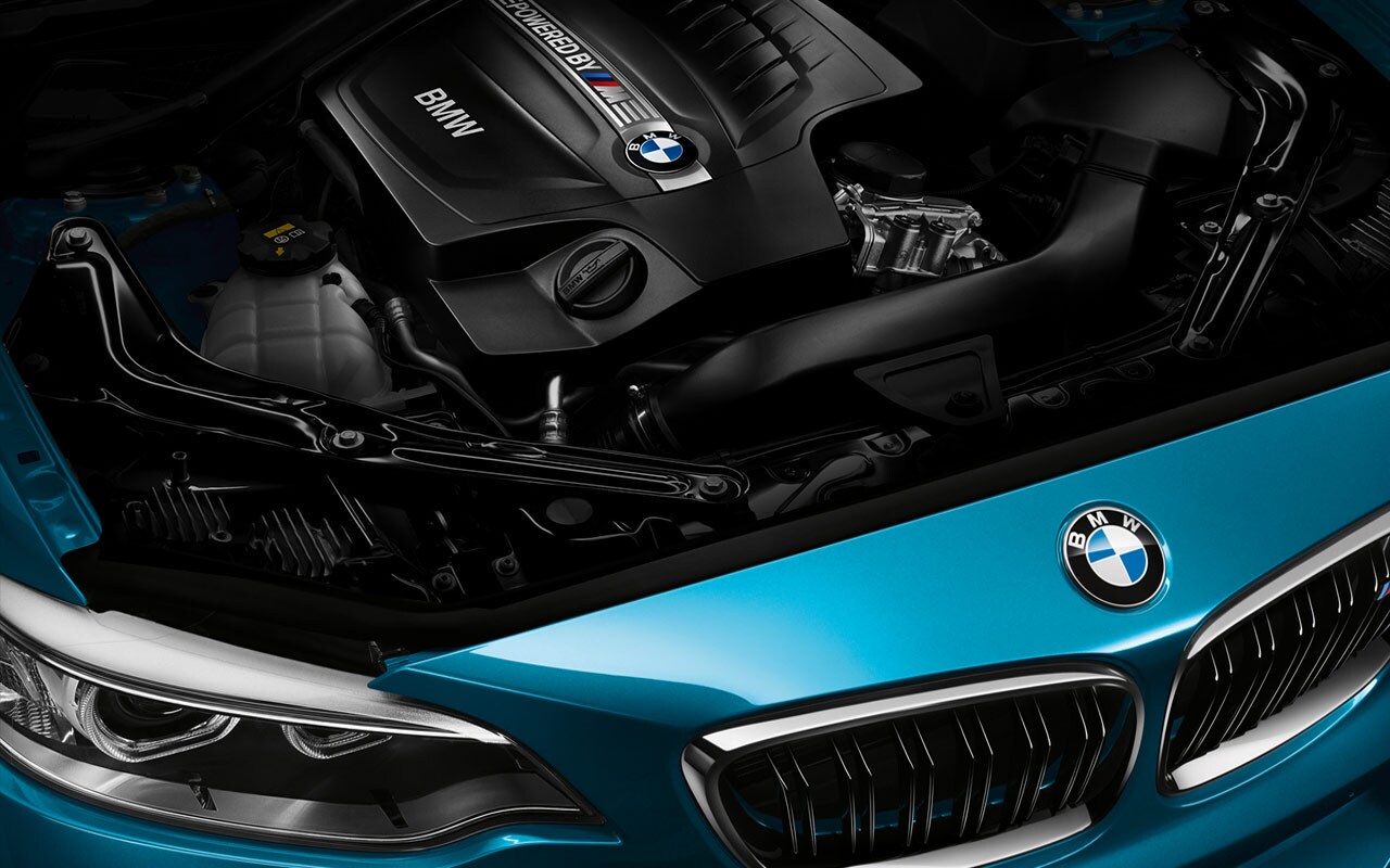 BMW M2 Engine Compartment