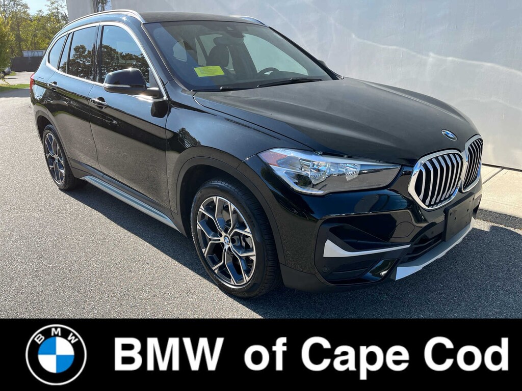 Certified Used 2021 BMW X1 xDrive28i in Jet Black for sale in Hyannis