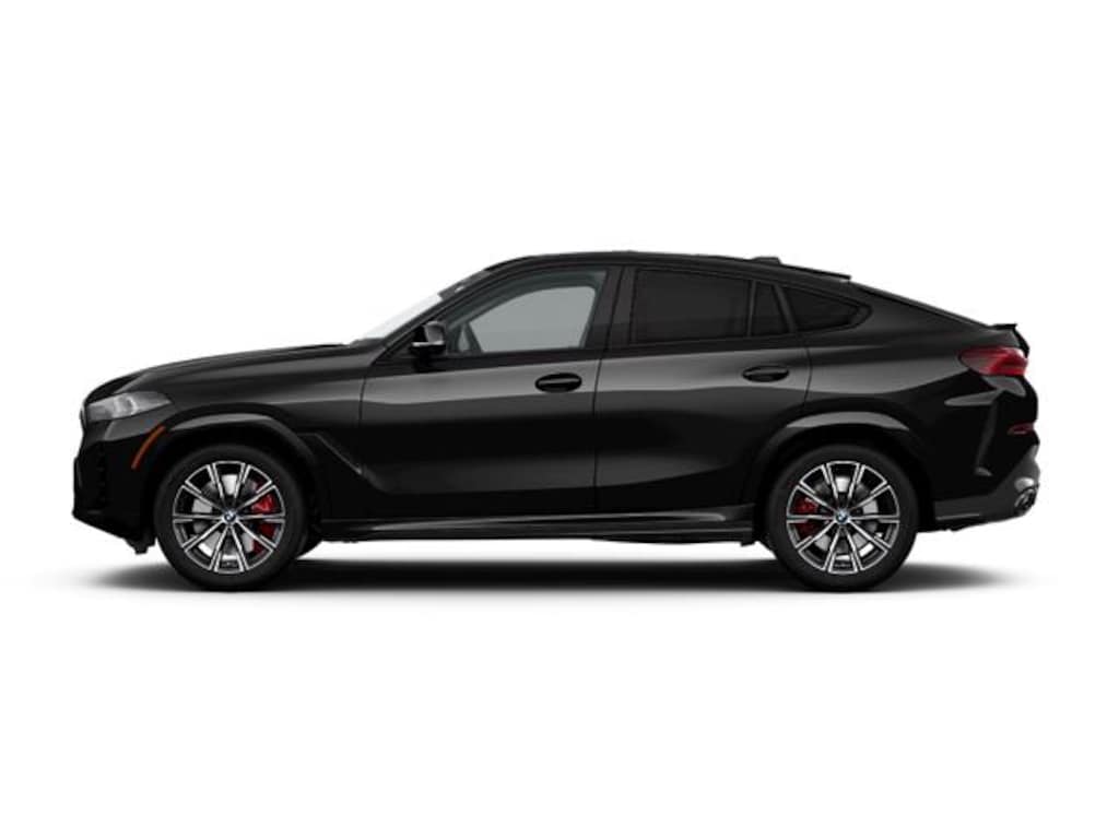 New 2024 BMW X6 M60i M60i Sports Activity Coupe in Black Sapphire Metallic For Sale BMW of