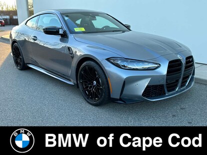 Certified Used 2023 BMW M4 Competition xDrive in 0C4W Skyscraper Grey  Metallic for sale in Hyannis, MA