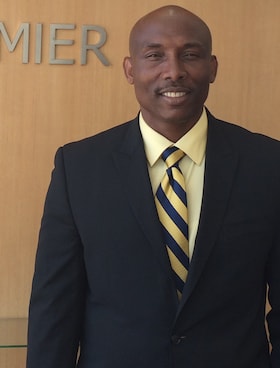 Staff member Evrod Sonson from e92b26da775f