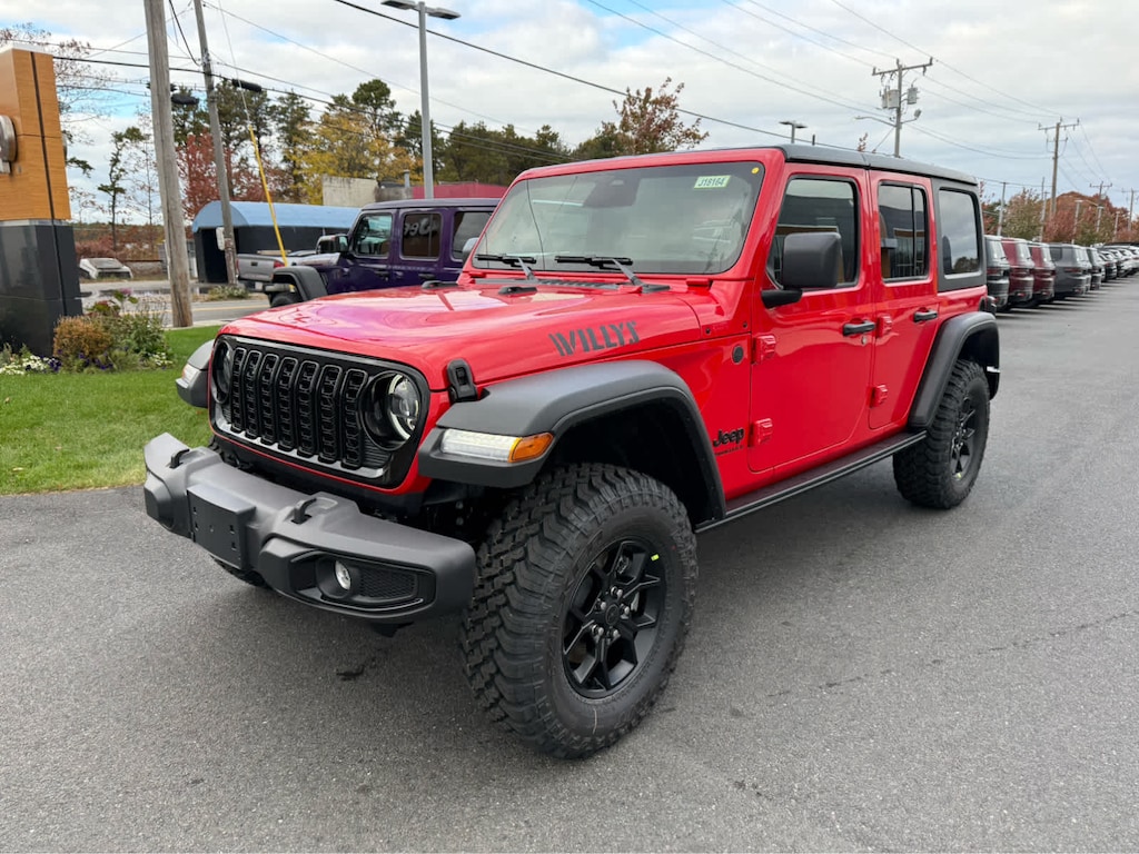 New 2026 Jeep Wrangler 4-DOOR WILLYS Sport Utility