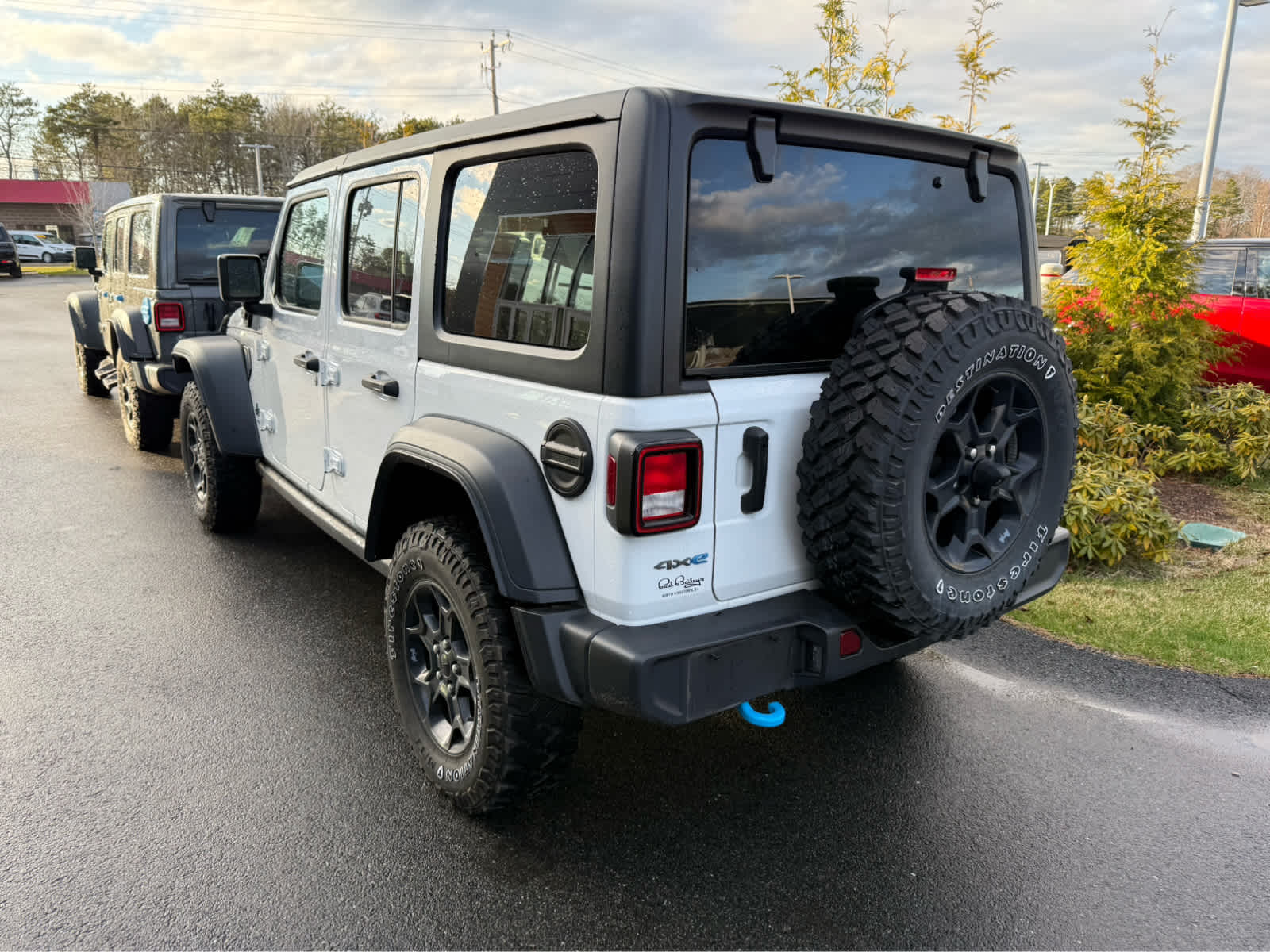 Used 2023 Jeep Wrangler 4xe Willys 4XE with VIN 1C4JJXN61PW685088 for sale in Barnstable, MA