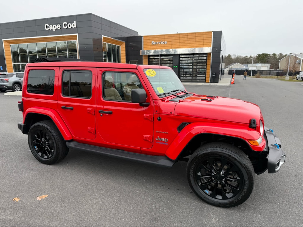 Certified 2022 Jeep Wrangler Unlimited 4xe Unlimited Sahara SUV