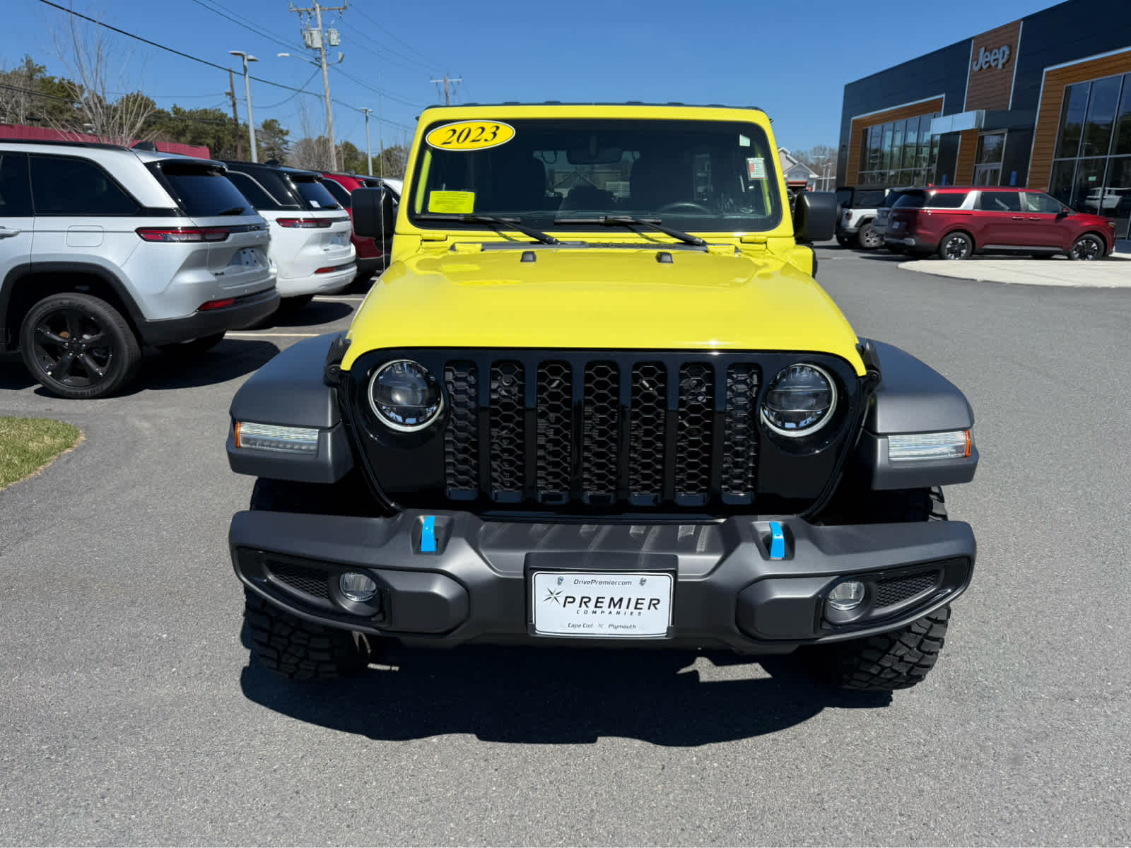 Used 2023 Jeep Wrangler 4xe Willys 4XE with VIN 1C4JJXN63PW624518 for sale in Barnstable, MA