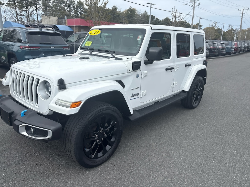 Used 2023 Jeep Wrangler 4xe Sahara SUV