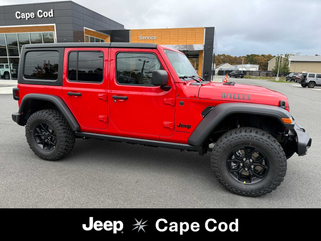 New 2026 Jeep Wrangler 4-DOOR WILLYS Sport Utility
