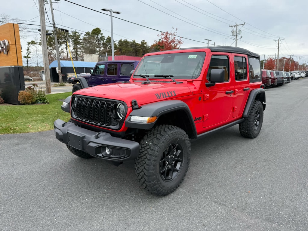 New 2026 Jeep Wrangler 4-DOOR WILLYS Sport Utility
