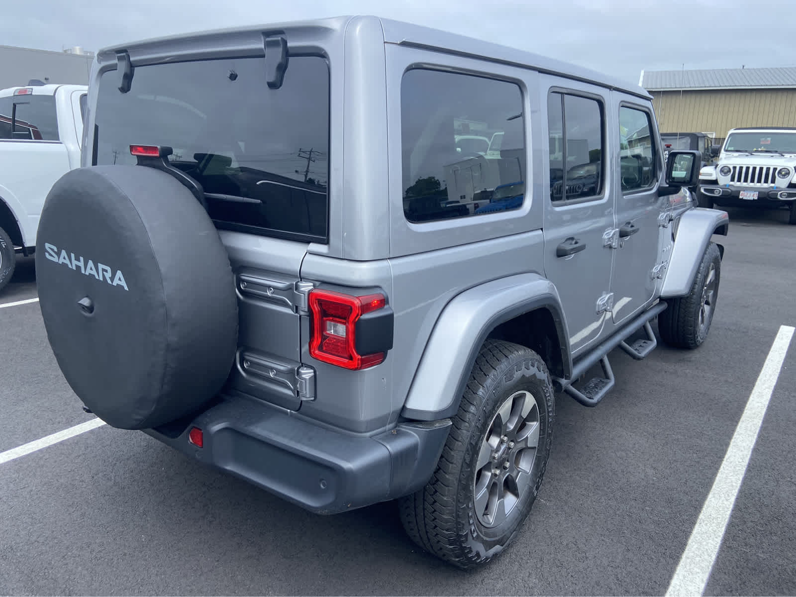 Used 2019 Jeep Wrangler Unlimited Sahara with VIN 1C4HJXEN8KW612993 for sale in Hyannis, MA