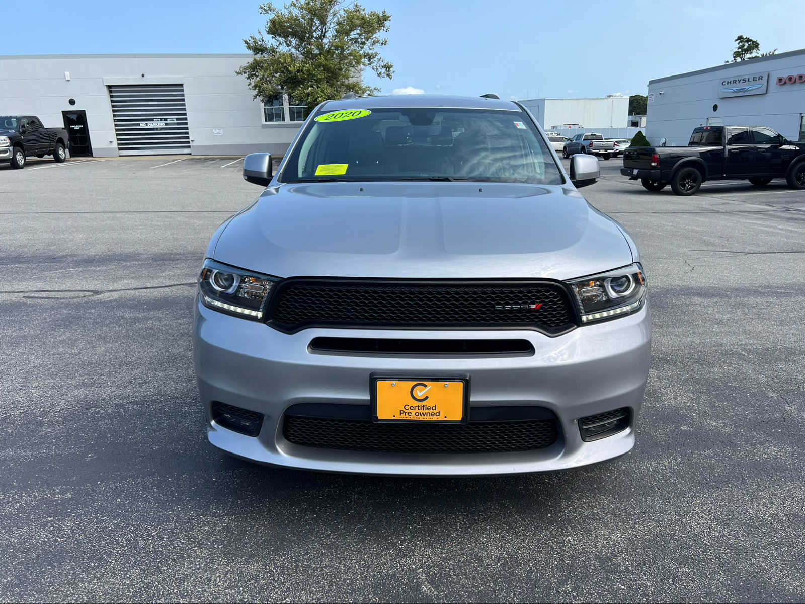 Certified 2020 Dodge Durango GT Plus with VIN 1C4RDJDG5LC252709 for sale in Hyannis, MA