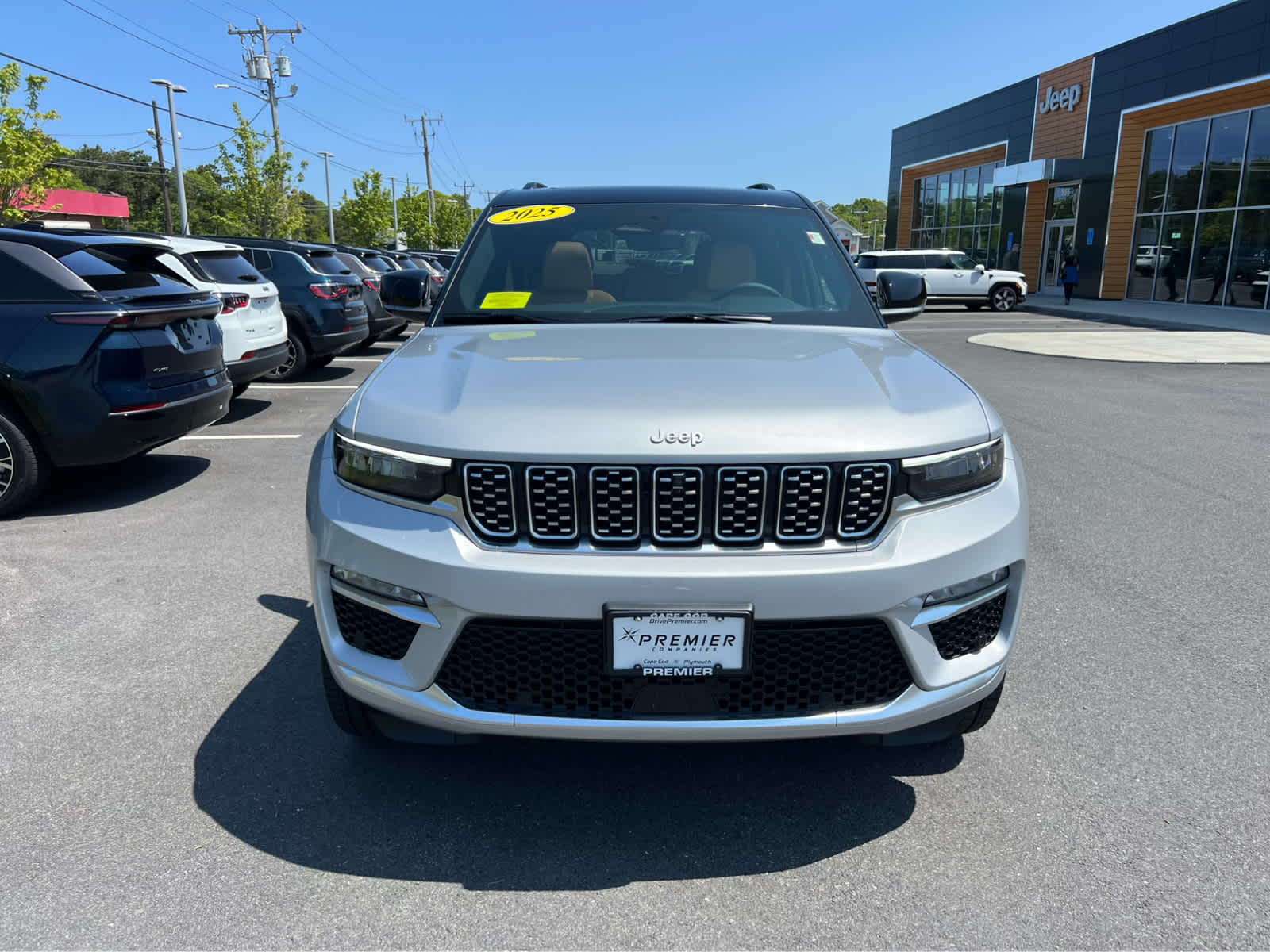 Used 2025 Jeep Grand Cherokee Summit Reserve with VIN 1C4RJHEG1S8659007 for sale in Hyannis, MA