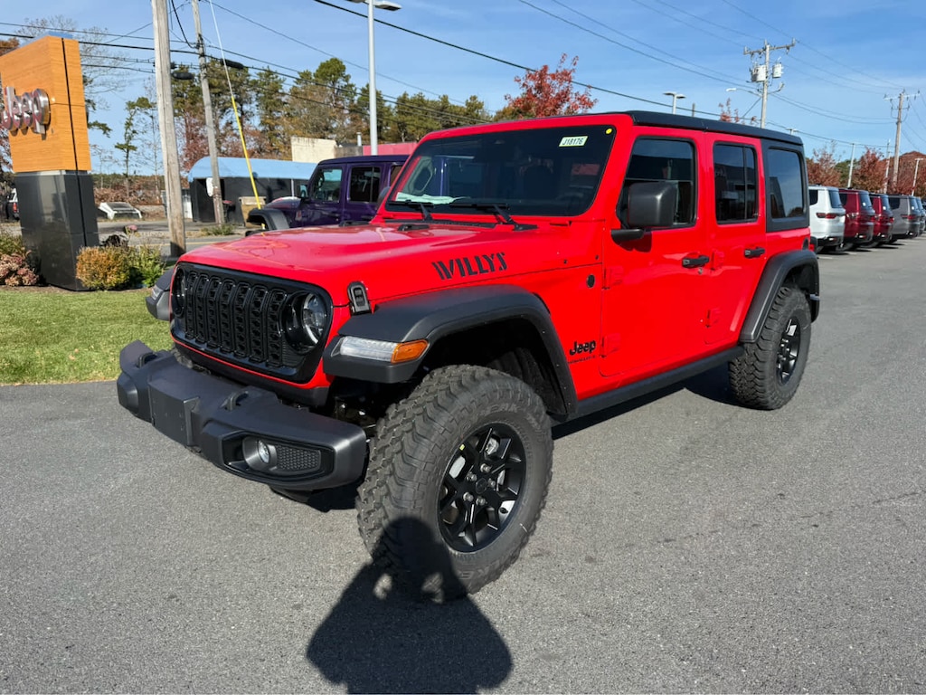 New 2026 Jeep Wrangler 4-DOOR WILLYS Sport Utility