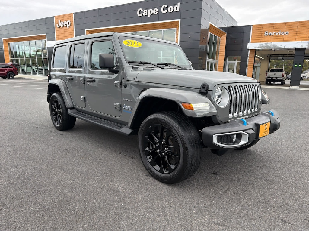 Used 2022 Jeep Wrangler Unlimited 4xe Unlimited Sahara SUV