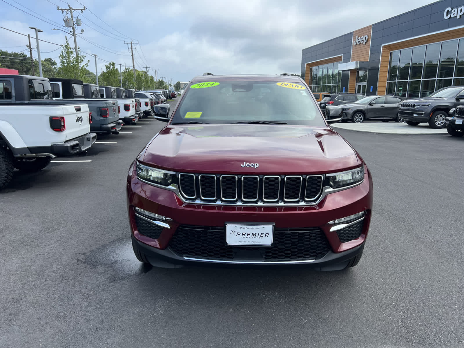 Used 2024 Jeep Grand Cherokee 4xe with VIN 1C4RJYB66RC109871 for sale in Hyannis, MA